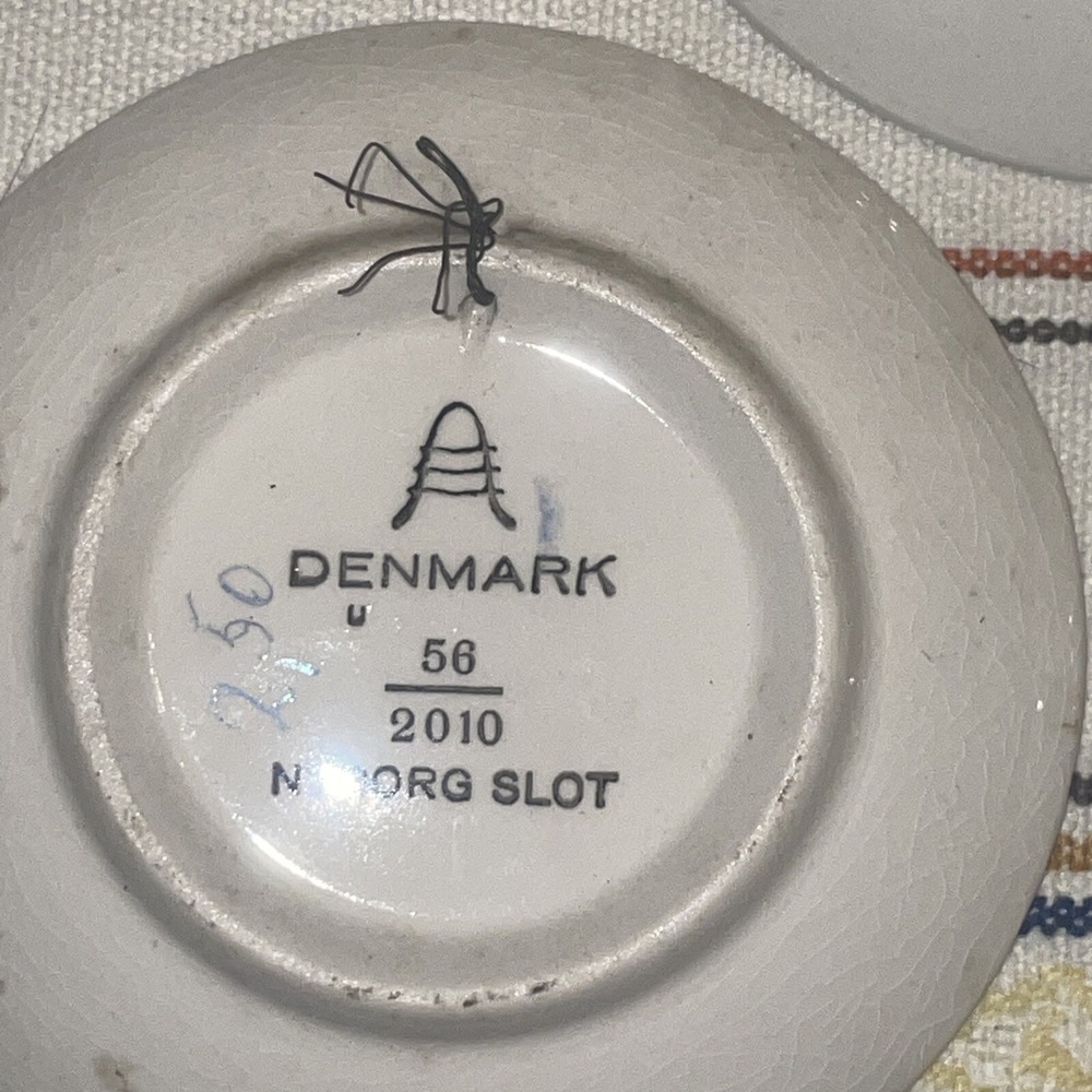 Ceramic Mini Plates Denmark Each Plate Is Numbered And Titled - Picture 4 of 5